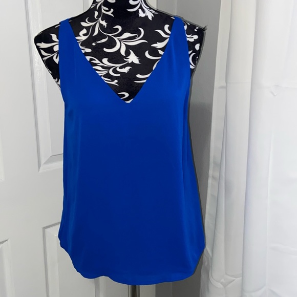 Express double v strappy back tank - Picture 1 of 4